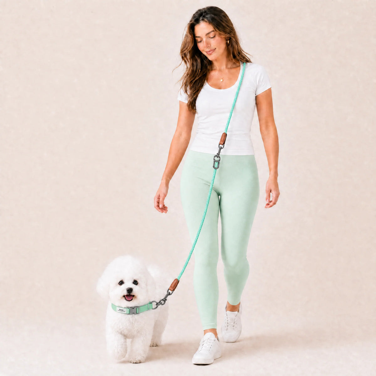 Furri Explorer Sport Dog Collar - Mint Green