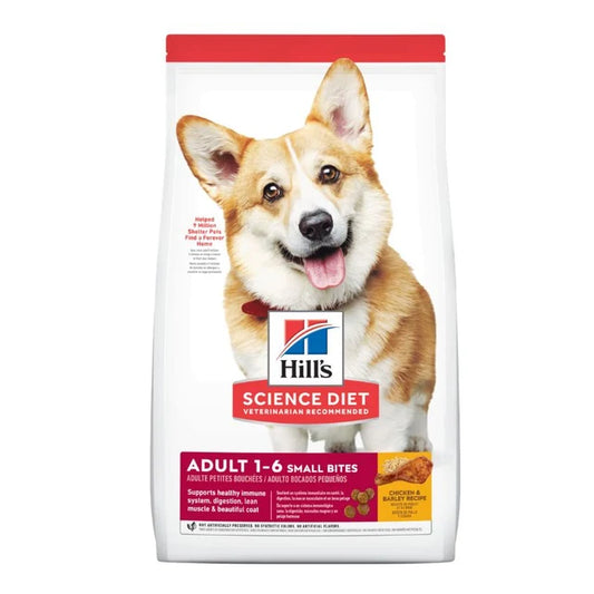 Hills 希爾思：Hills成犬1-6細粒 2kg / 15lb / 12kg