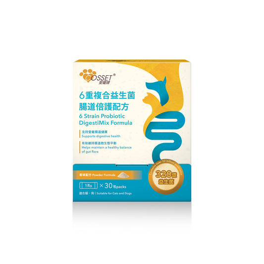 Cozzet 6-Strain Compound Probiotic Intestinal Care Formula, 30 sachets